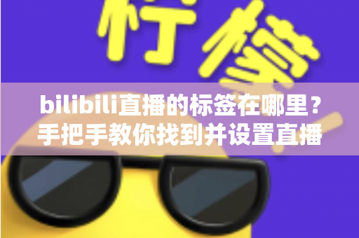 bilibili直播的标签在哪里?手把手教你找到并设置直播标签的完整指南 bilibili直播的标签在哪里?手把手教你找到并设置直播标签的完整指南