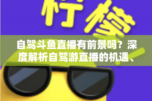 自驾斗鱼直播有前景吗？深度解析自驾游直播的机遇、挑战与变现之路