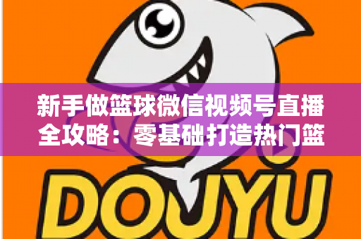 新手做篮球微信视频号直播全攻略：零基础打造热门篮球直播间的实战指南
