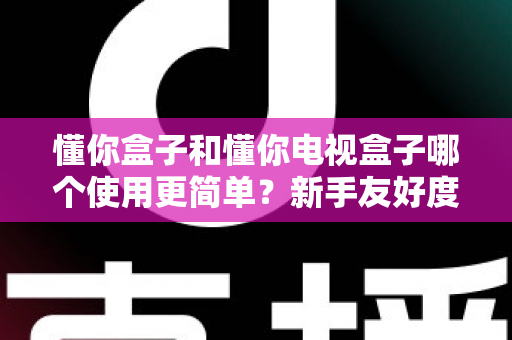 懂你盒子和懂你电视盒子哪个使用更简单？新手友好度全方位深度评测指南